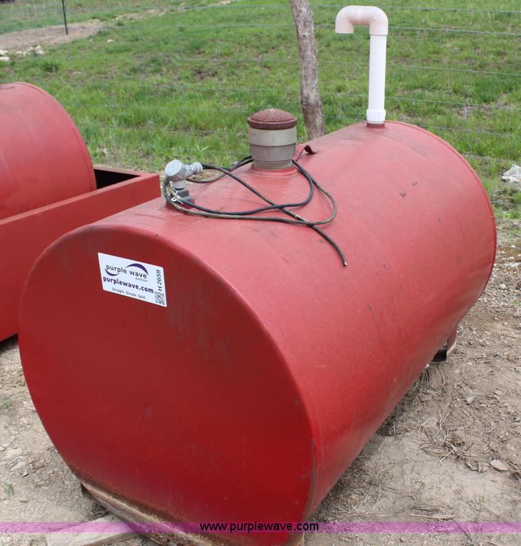 image for item H2659 300 gallon fuel tank with gauge