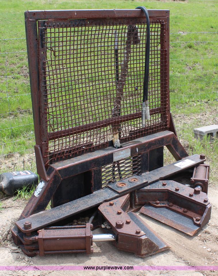 image for item H2660 Tree Terminator tree shear skid steer attachment