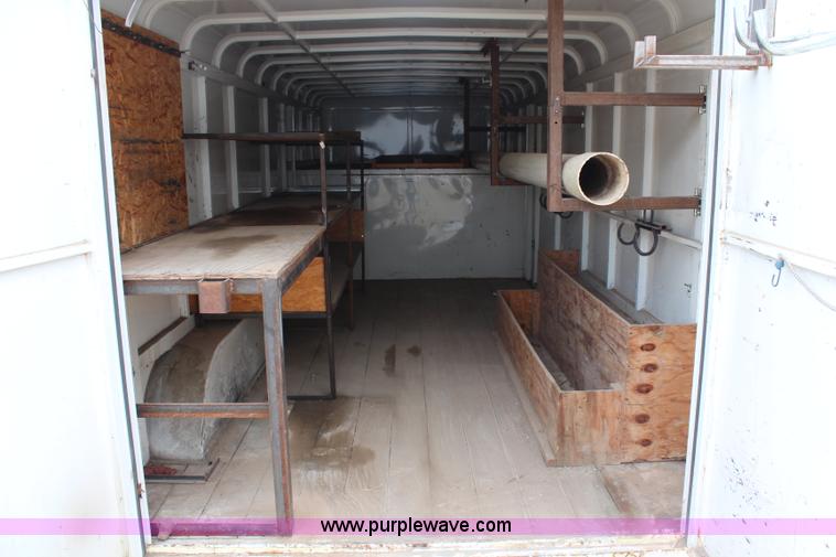 image for item H2677 2001 WW enclosed gooseneck trailer