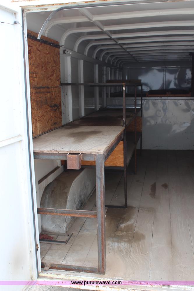 image for item H2677 2001 WW enclosed gooseneck trailer