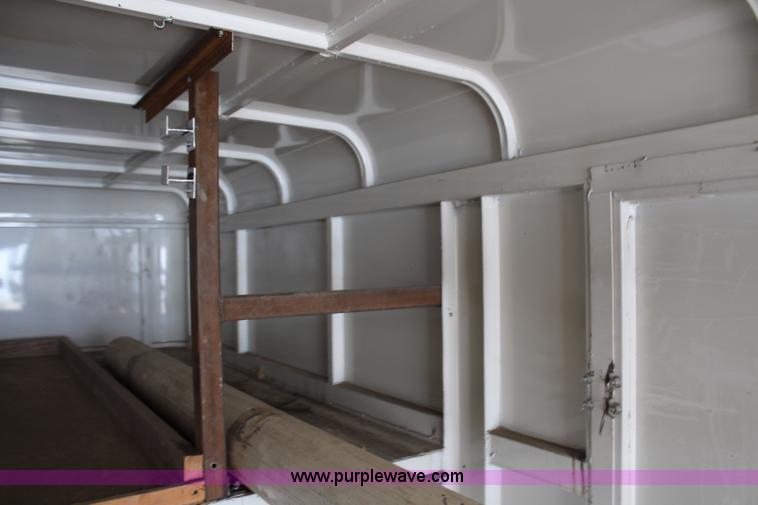 image for item H2677 2001 WW enclosed gooseneck trailer