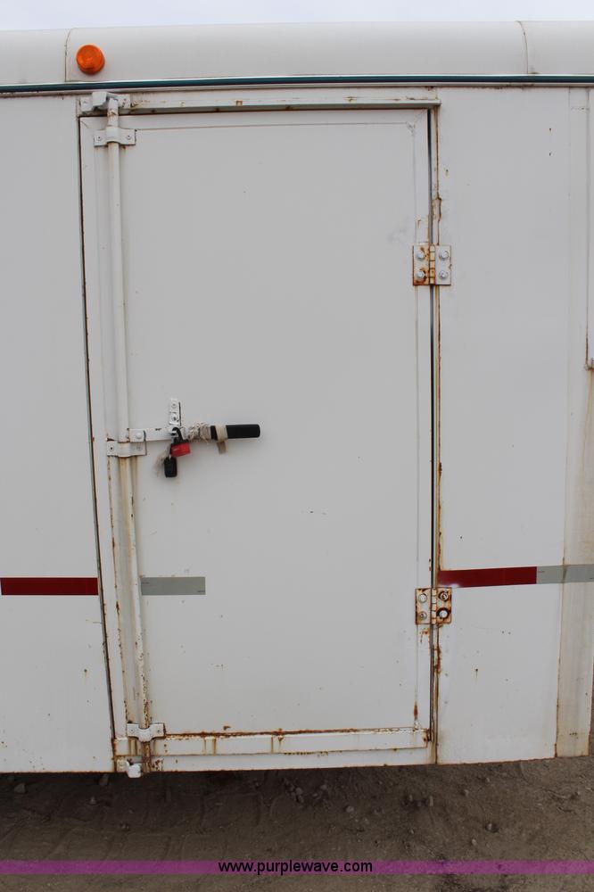 image for item H2677 2001 WW enclosed gooseneck trailer