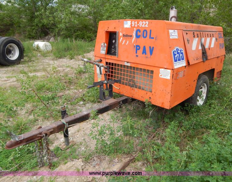 image for item H3399 Sullivan D210Q portable air compressor