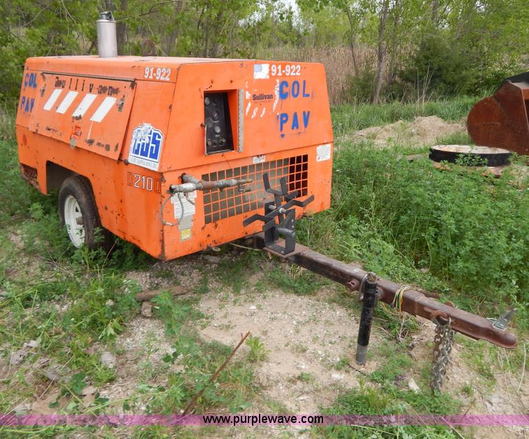 image for item H3399 Sullivan D210Q portable air compressor