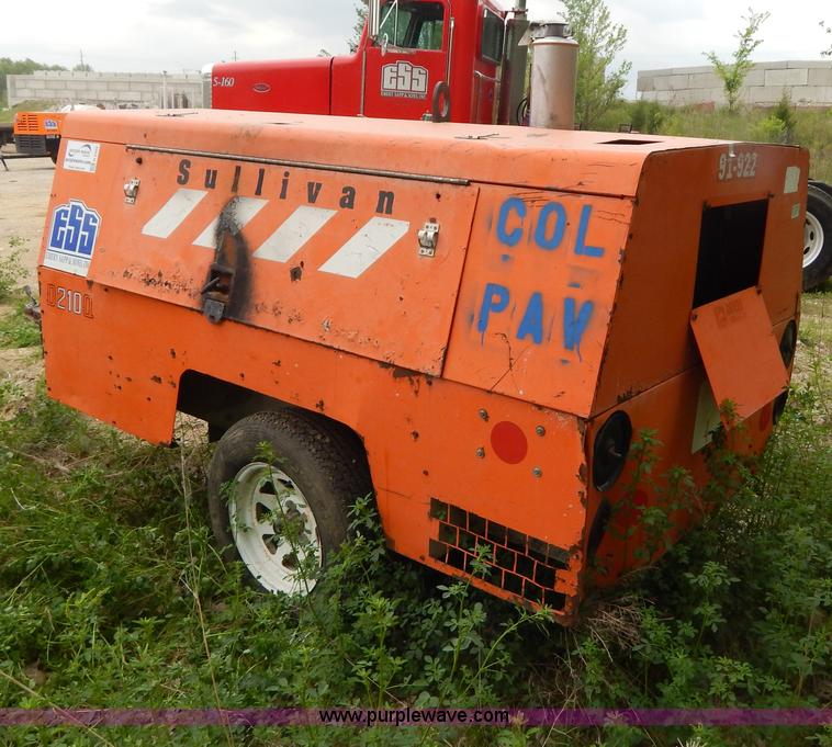 image for item H3399 Sullivan D210Q portable air compressor