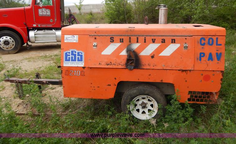 image for item H3399 Sullivan D210Q portable air compressor