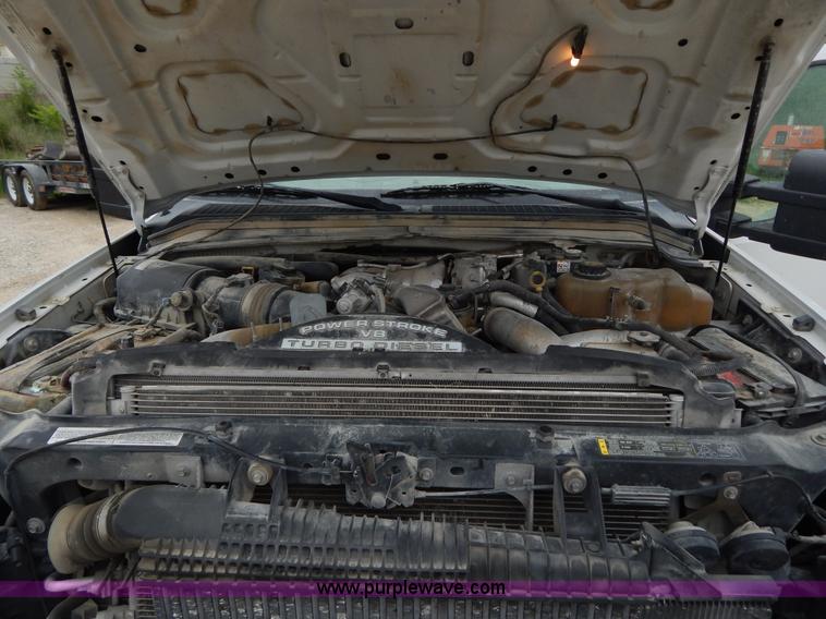 image for item H3400 2008 Ford F350 Super Duty XL flatbed pickup truck