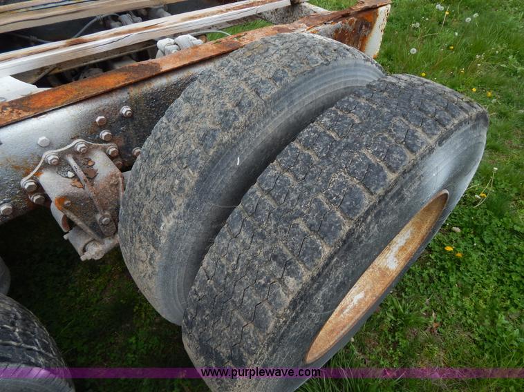 image for item H3401 1994 Volvo WIA triple axle truck cab and chassis