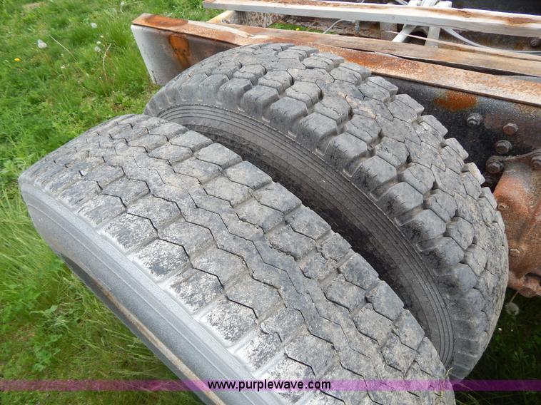 image for item H3401 1994 Volvo WIA triple axle truck cab and chassis