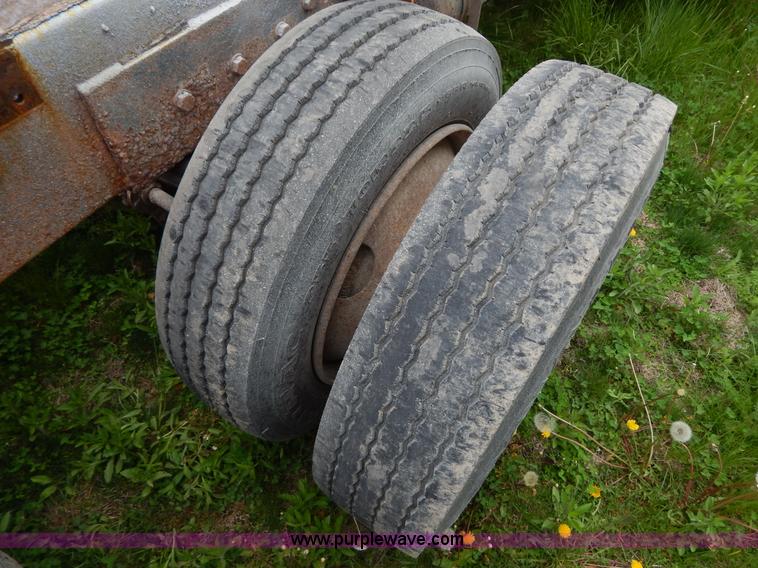 image for item H3401 1994 Volvo WIA triple axle truck cab and chassis