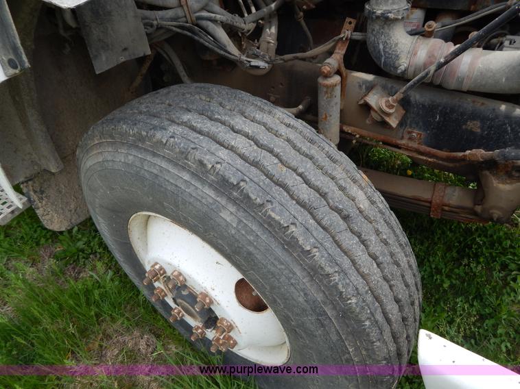 image for item H3401 1994 Volvo WIA triple axle truck cab and chassis