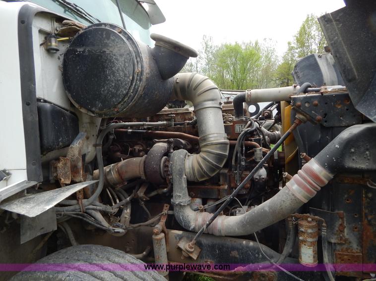 image for item H3401 1994 Volvo WIA triple axle truck cab and chassis