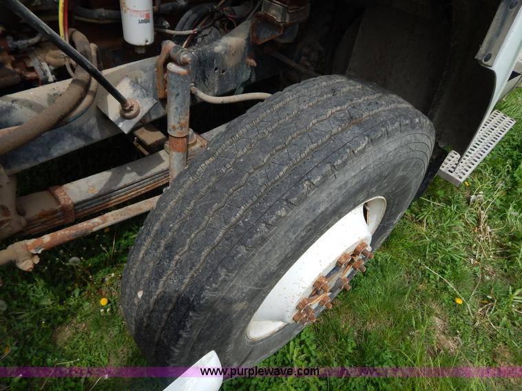 image for item H3401 1994 Volvo WIA triple axle truck cab and chassis