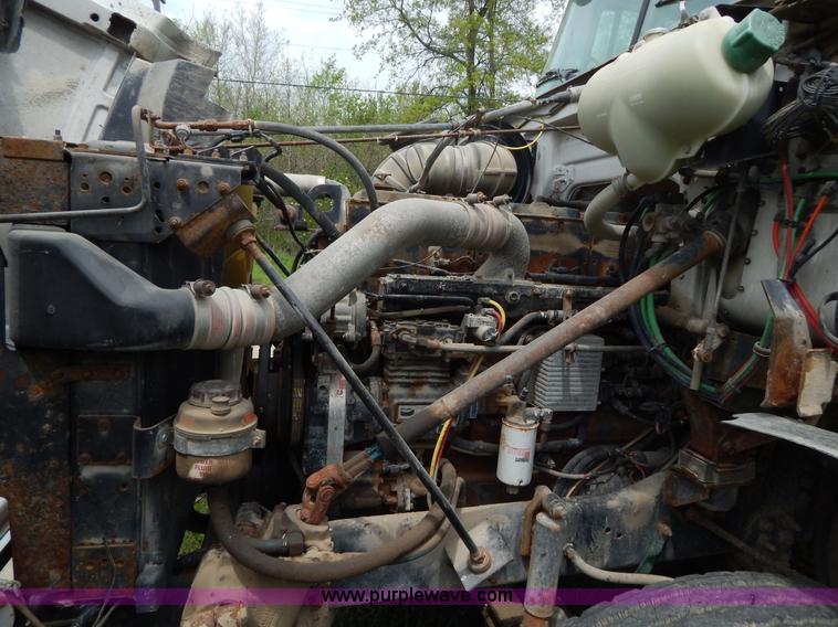 image for item H3401 1994 Volvo WIA triple axle truck cab and chassis