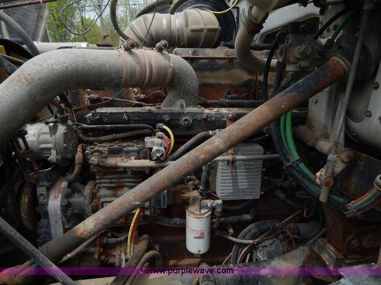 image for item H3401 1994 Volvo WIA triple axle truck cab and chassis