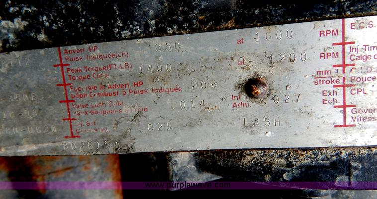 image for item H3401 1994 Volvo WIA triple axle truck cab and chassis