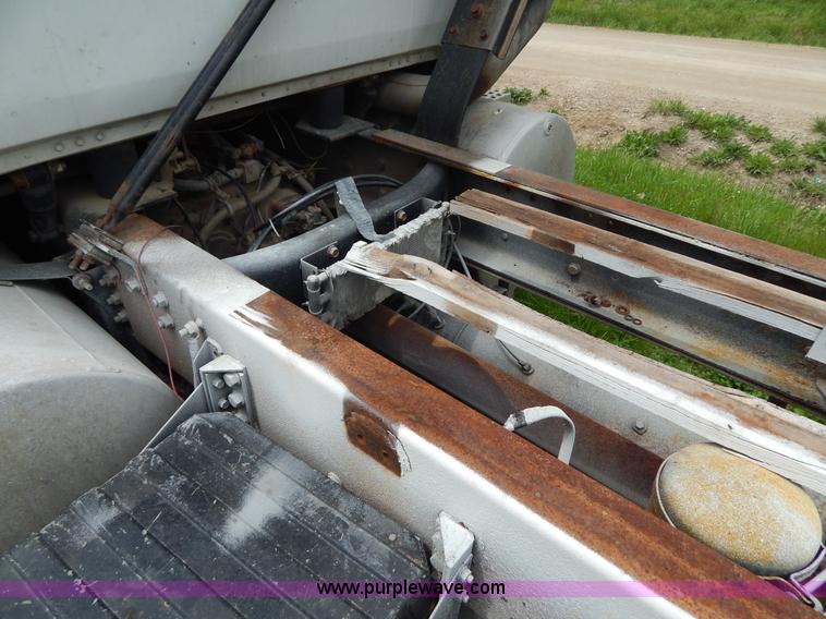 image for item H3401 1994 Volvo WIA triple axle truck cab and chassis