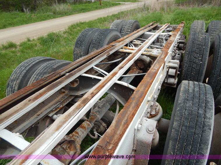 image for item H3401 1994 Volvo WIA triple axle truck cab and chassis