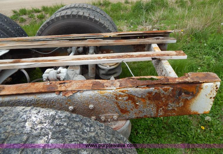 image for item H3401 1994 Volvo WIA triple axle truck cab and chassis