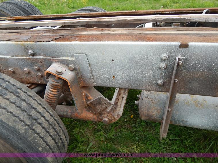 image for item H3401 1994 Volvo WIA triple axle truck cab and chassis