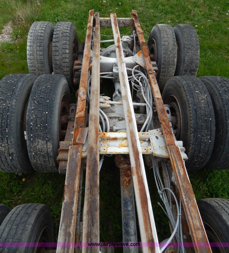 image for item H3401 1994 Volvo WIA triple axle truck cab and chassis