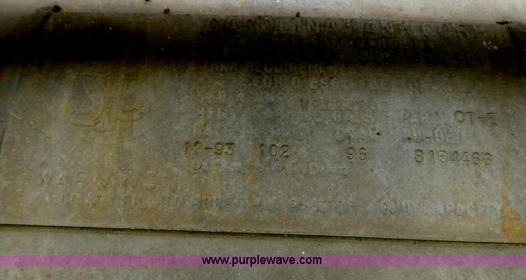 image for item H3401 1994 Volvo WIA triple axle truck cab and chassis