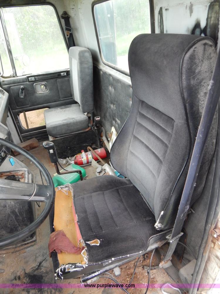 image for item H3401 1994 Volvo WIA triple axle truck cab and chassis