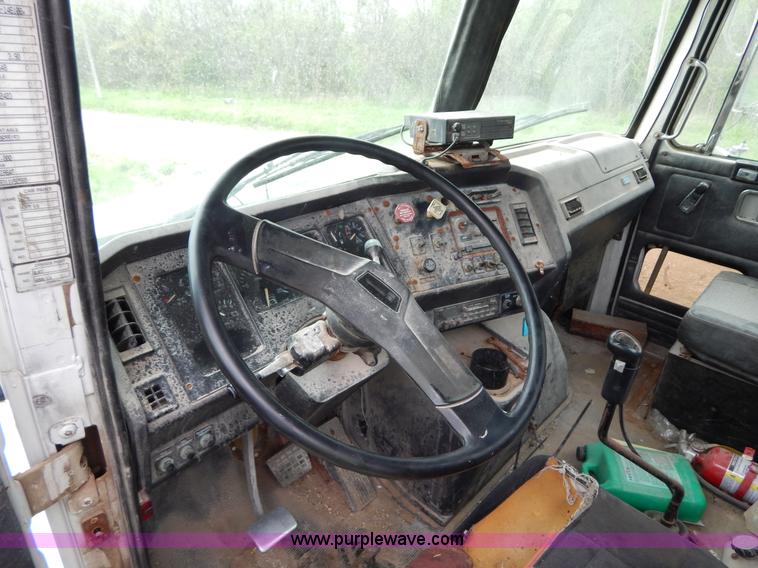 image for item H3401 1994 Volvo WIA triple axle truck cab and chassis