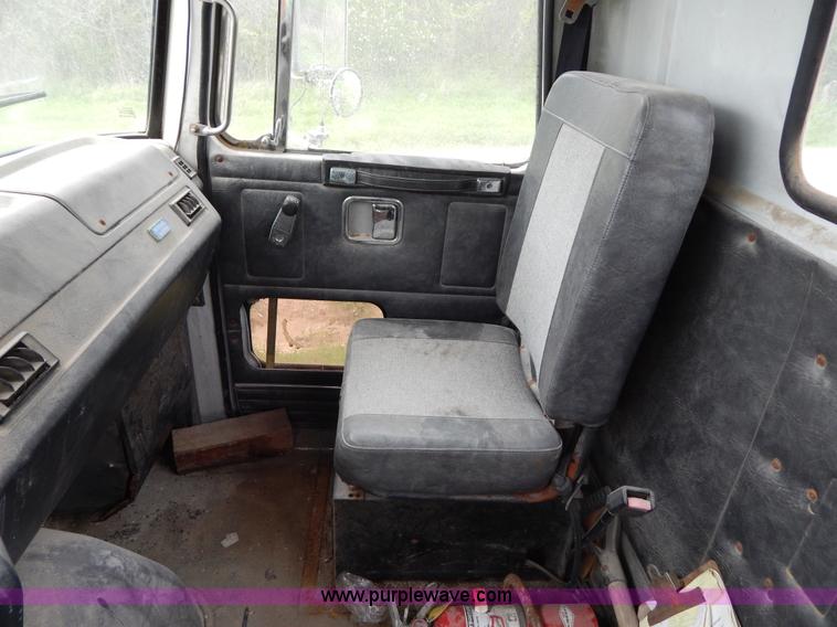 image for item H3401 1994 Volvo WIA triple axle truck cab and chassis