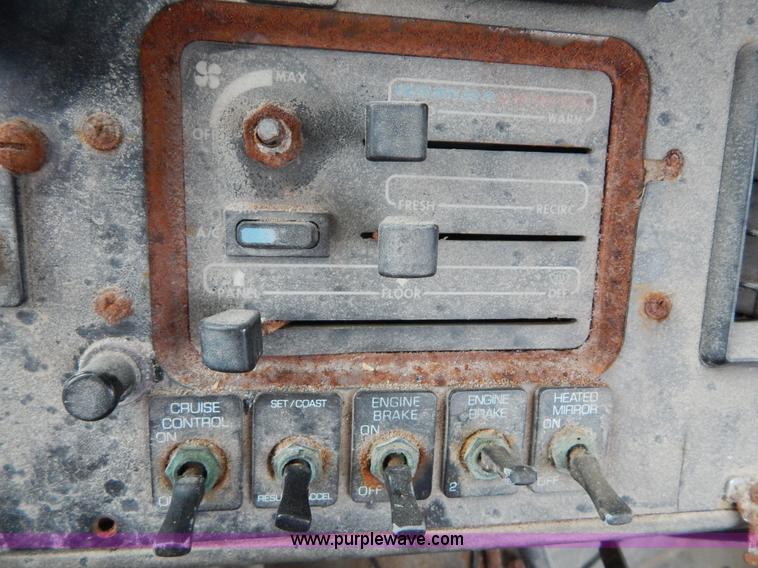 image for item H3401 1994 Volvo WIA triple axle truck cab and chassis