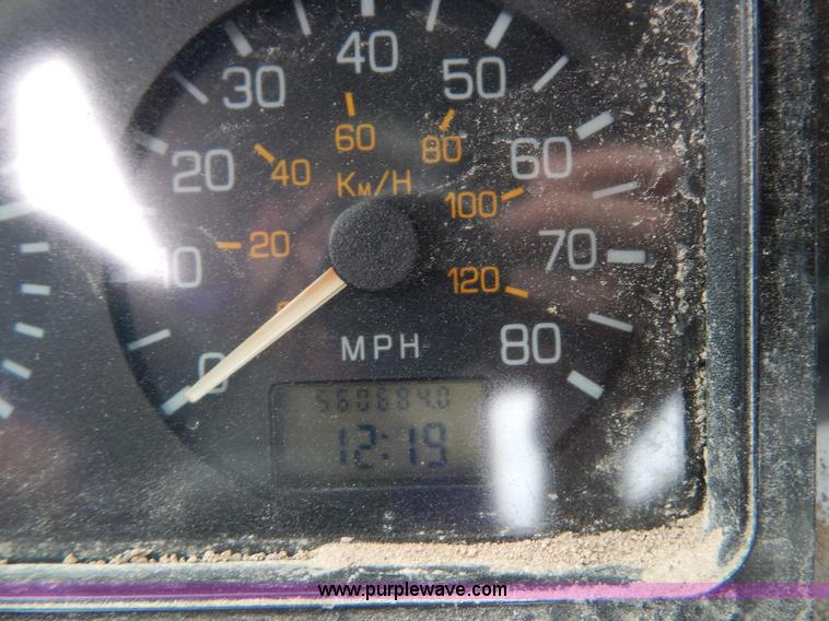 image for item H3401 1994 Volvo WIA triple axle truck cab and chassis