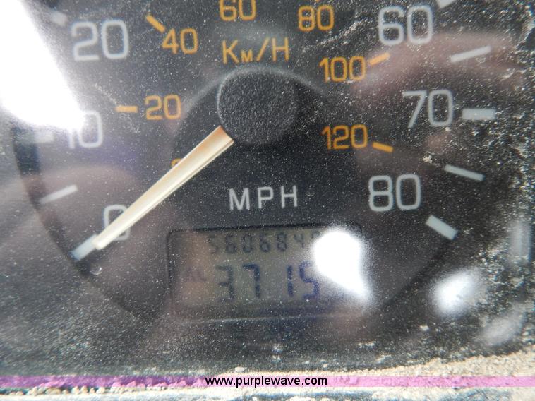 image for item H3401 1994 Volvo WIA triple axle truck cab and chassis