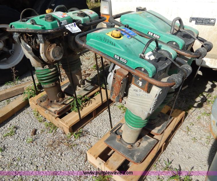 image for item H3412 (4) Wacker jumping jack tampers