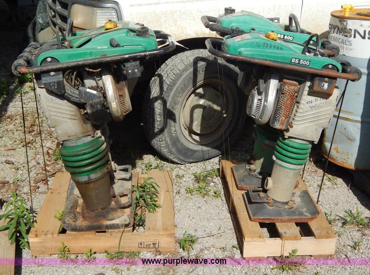 image for item H3412 (4) Wacker jumping jack tampers