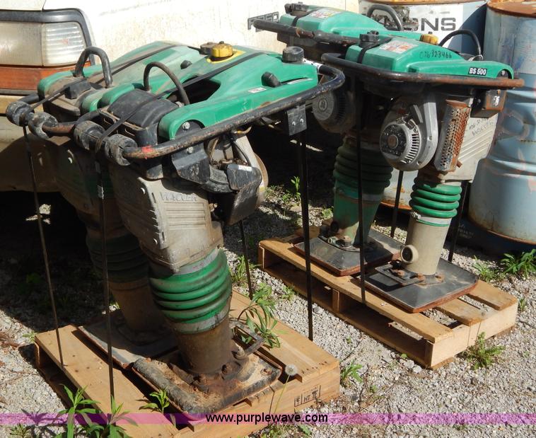 image for item H3412 (4) Wacker jumping jack tampers