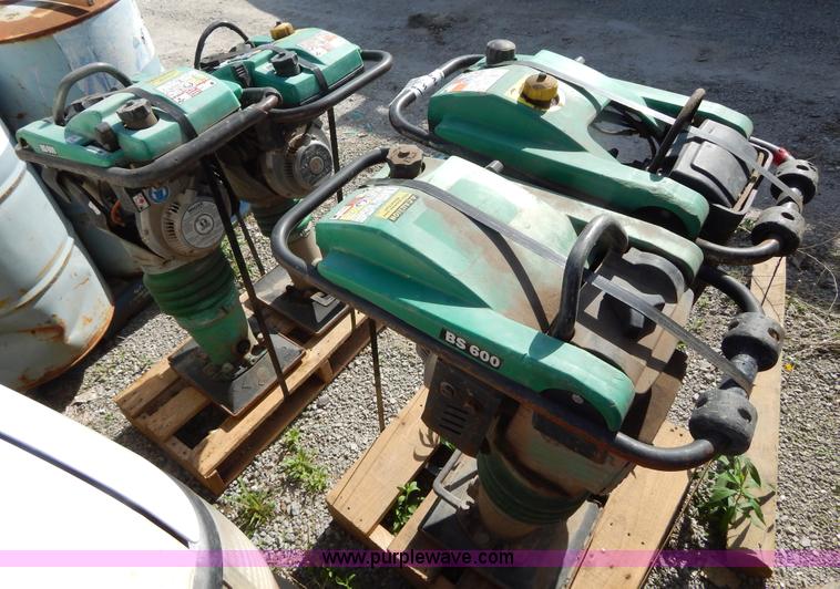 image for item H3412 (4) Wacker jumping jack tampers