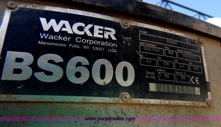 image for item H3412 (4) Wacker jumping jack tampers