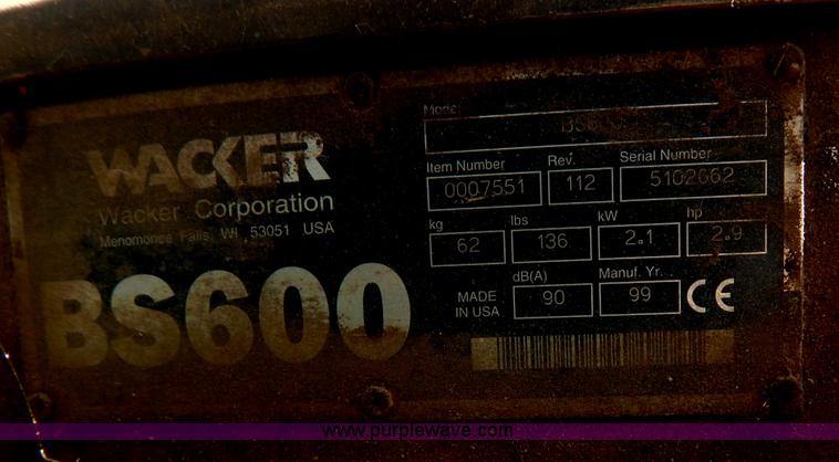 image for item H3412 (4) Wacker jumping jack tampers