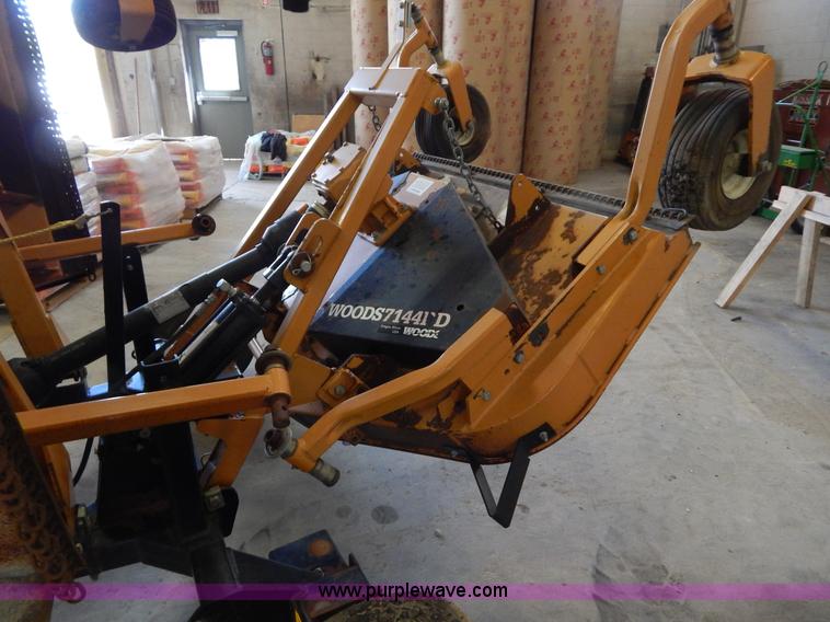 image for item H3413 Woods 7144RD-2 turf batwing mower