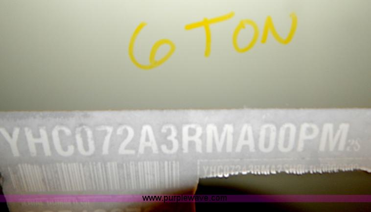 image for item H3417 Trane six ton roof top AC and heating unit