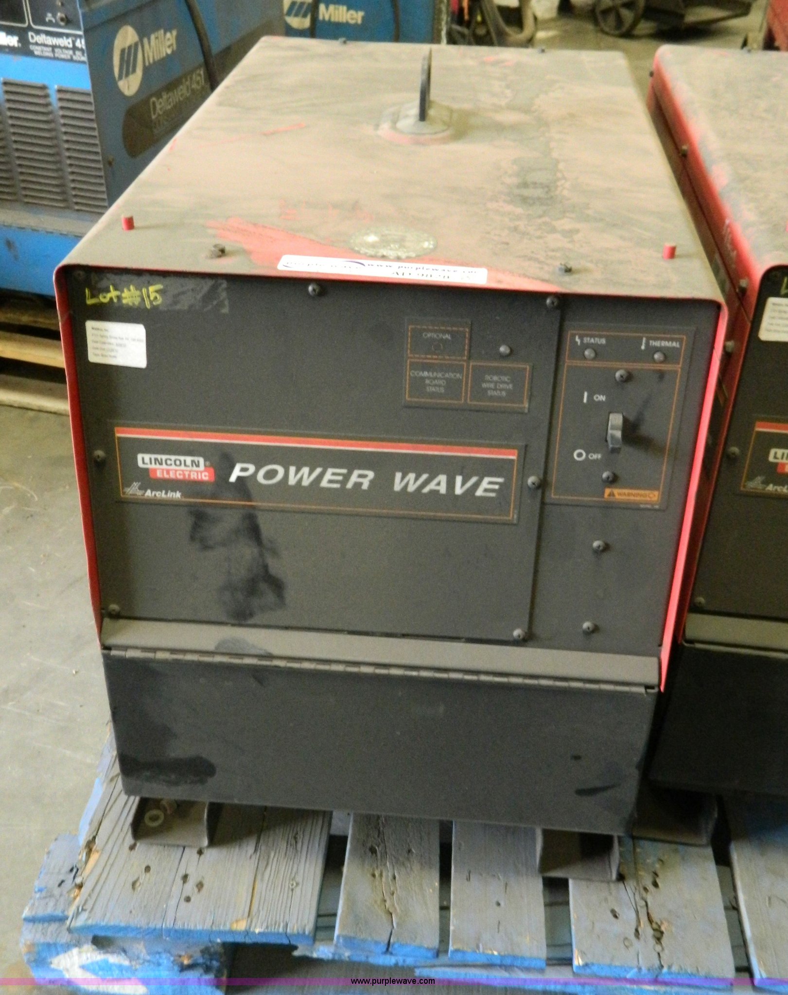 Lincoln PowerWave 455M welder in Salina, KS Item AD9828 sold