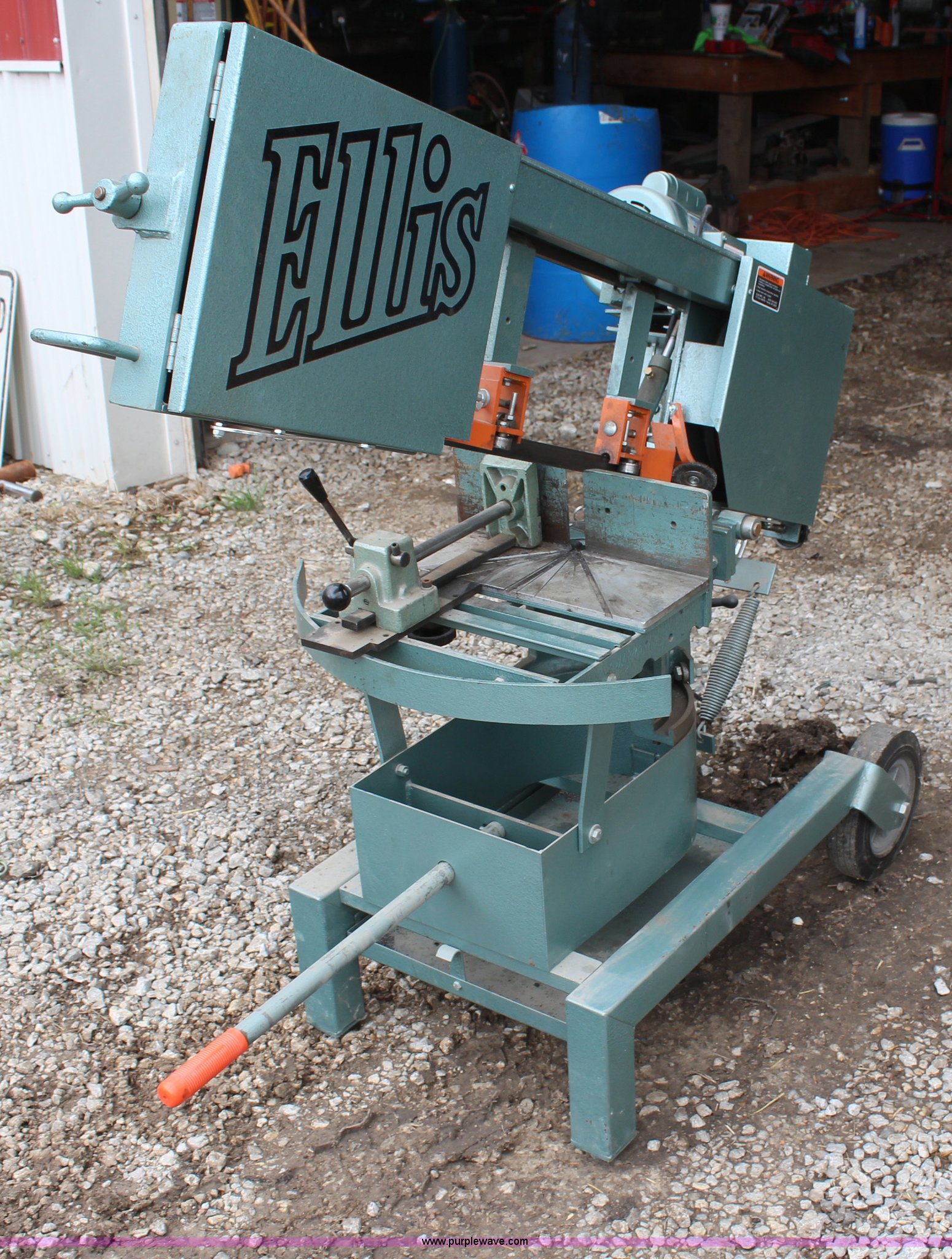 Ellis 1600 bandsaw in Gardner, KS Item AM9311 sold Purple Wave