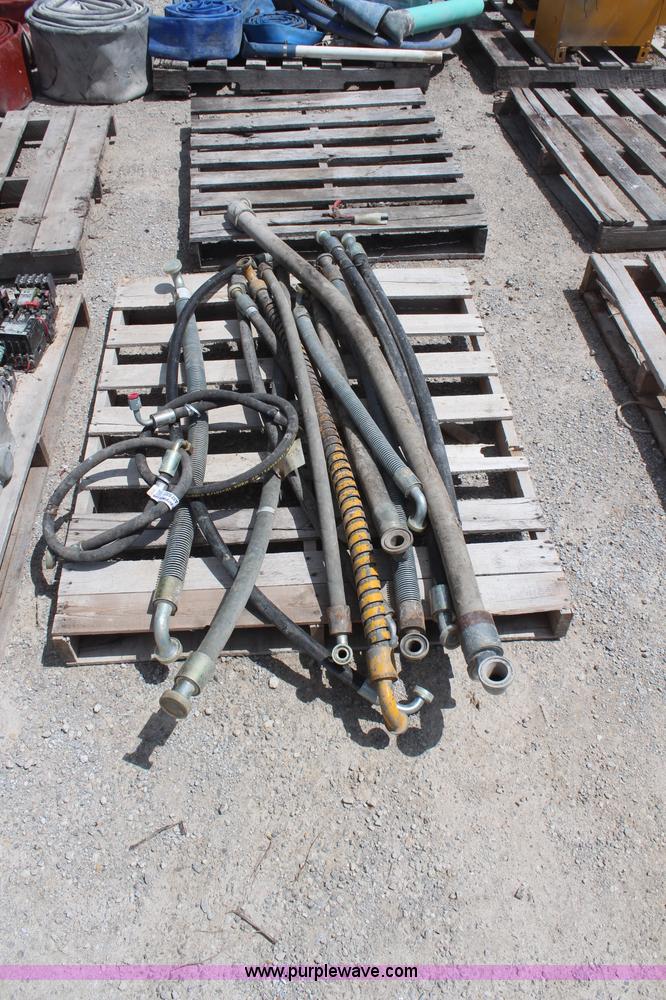 image for item AM9307 Assorted Caterpillar hydraulic hoses