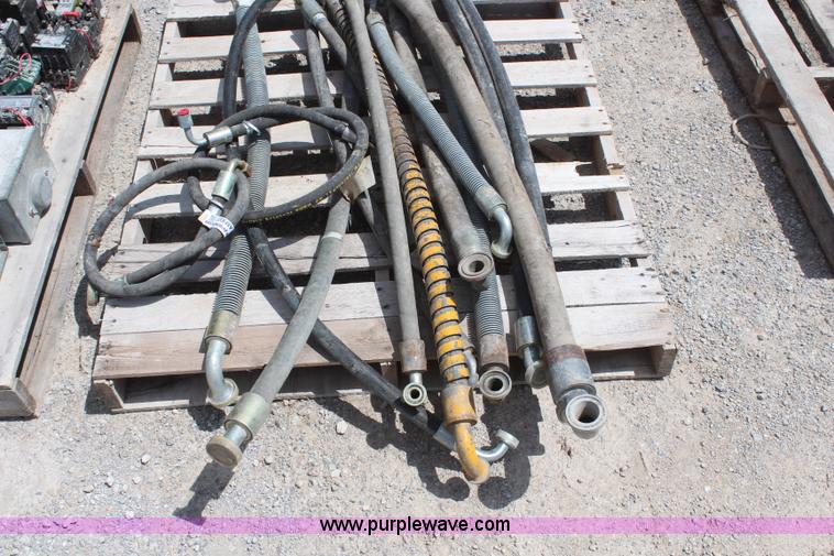 image for item AM9307 Assorted Caterpillar hydraulic hoses
