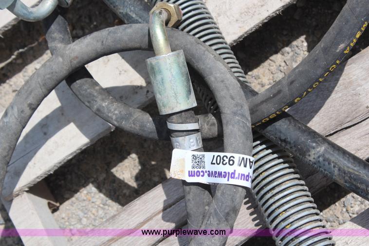 image for item AM9307 Assorted Caterpillar hydraulic hoses