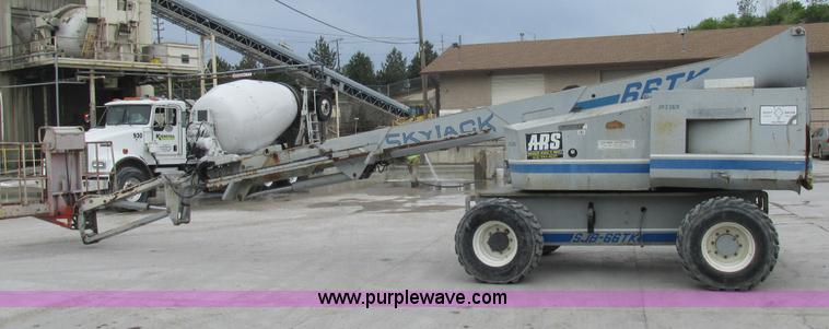 image for item AN9060 1997 Skyjack SJB-66TK boom lift