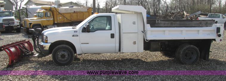 image for item AN9082 2003 Ford F550 dump bed truck