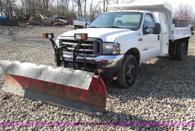 image for item AN9082 2003 Ford F550 dump bed truck