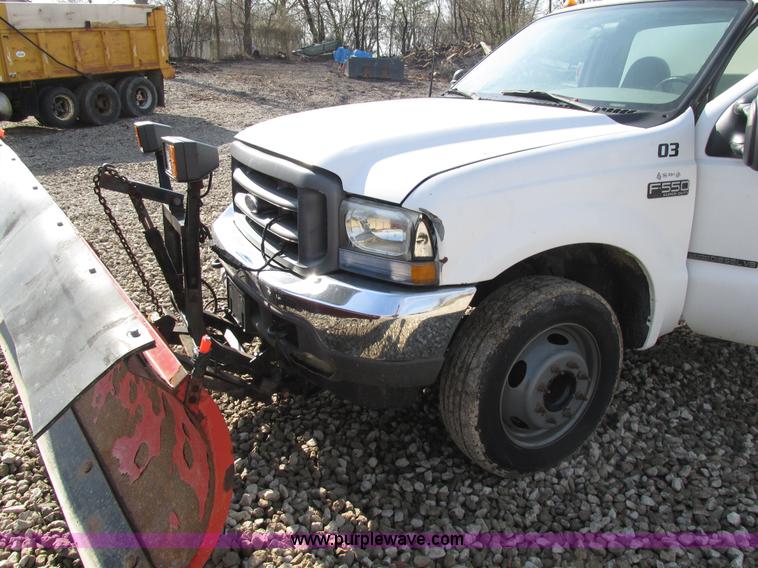 image for item AN9082 2003 Ford F550 dump bed truck