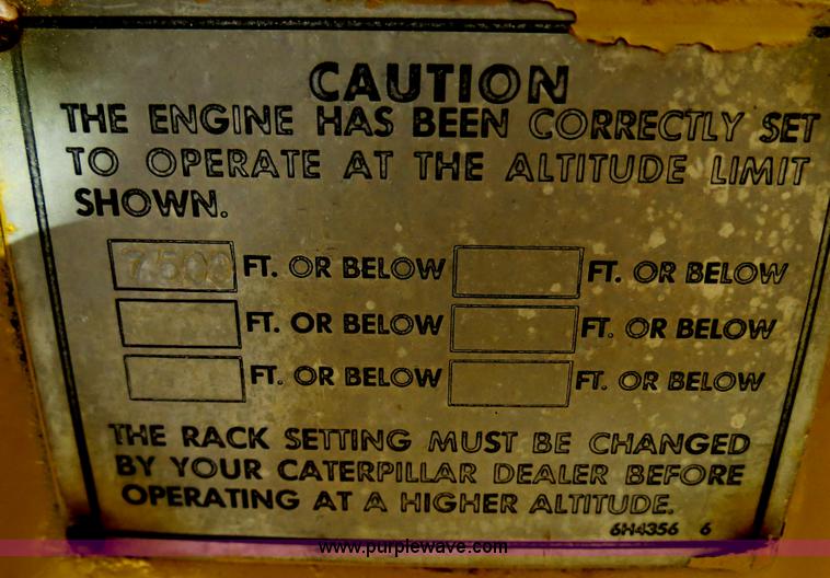 image for item B4910 1975 Caterpillar 623B elevating scraper